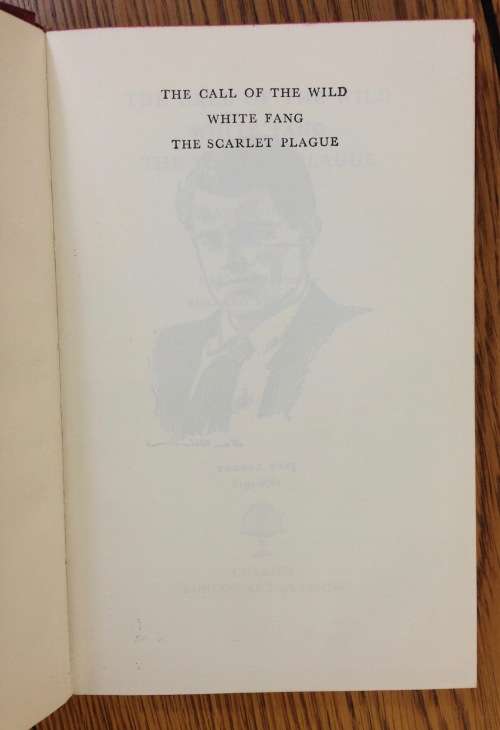 JACK LONDON CALL of the WILD ETC. 1964 REPRINT WHITE FANG THE SCARLET PLAGUE NICE COPY!!