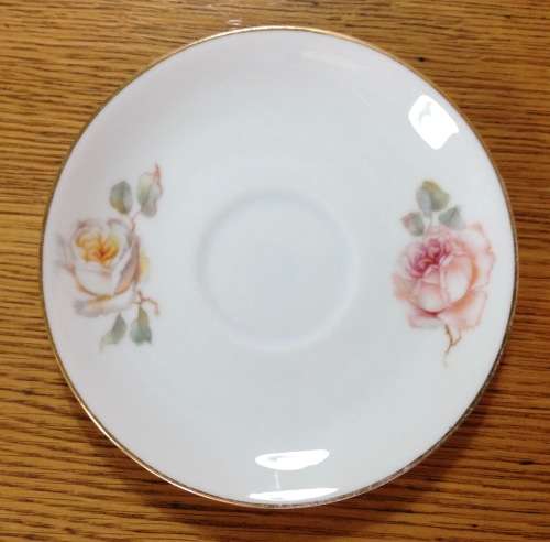THOMAS=GERMANY=DEMITASSE=EXPRESSO=COFFEE=6 CUPS + 6 SAUCERS=FLOWERS=ROSES=STUNNING FINE PORCELAIN!!!