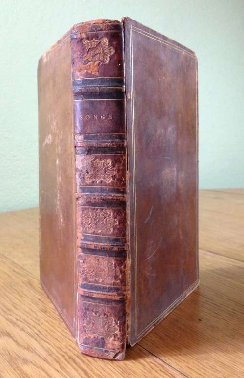 ESSAYS ON SONG WRITING Attributed to JOHN AIKIN 1st Edition 1772 with a collection of English Songs.