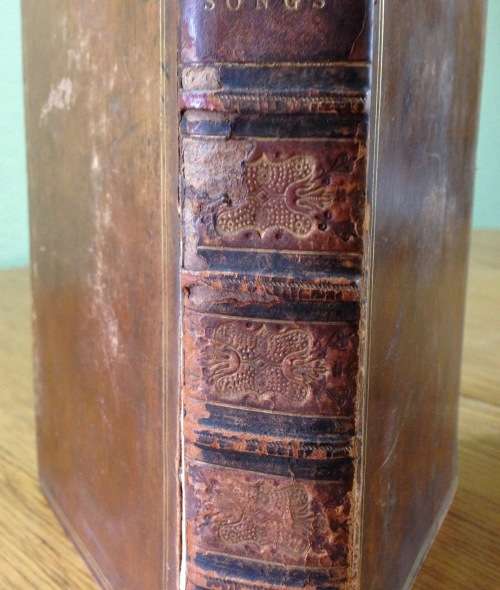 ESSAYS ON SONG WRITING Attributed to JOHN AIKIN 1st Edition 1772 with a collection of English Songs.