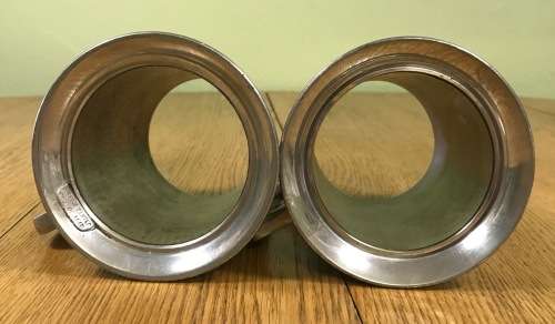 SERANCO PEWTER=LEAD FREE=TANKARDS x 2=BEER MUGS=HAMMERED PATTERN=BLANK SQUARE to ENGRAVE MESSAGE!!!!