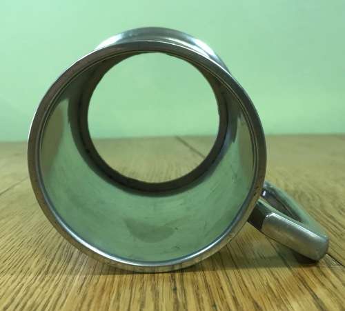 SERANCO PEWTER=LEAD FREE=TANKARD x 1=BEER MUG=SMOOTH FINNISH=ENGRAVE A MESSAGE!!!!