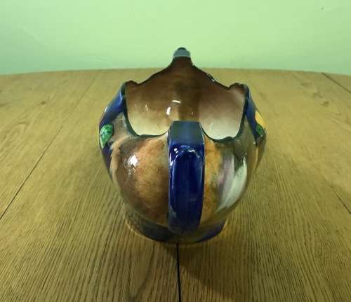 TUNSTALL HOLLINSHEAD and KIRKHAM H + K PORCELAIN GONDOLA AUTUMN PATTERN 4899 VASE FRUIT BOWL 1939.