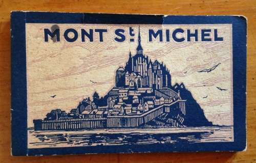 POSTCARD BOOKLET POST CARD 12 CARDS MONT ST. MICHEL NORMANDY FRANCE Amazing Booklet!!!!