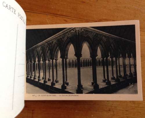 POSTCARD BOOKLET POST CARD 12 CARDS MONT ST. MICHEL NORMANDY FRANCE Amazing Booklet!!!!