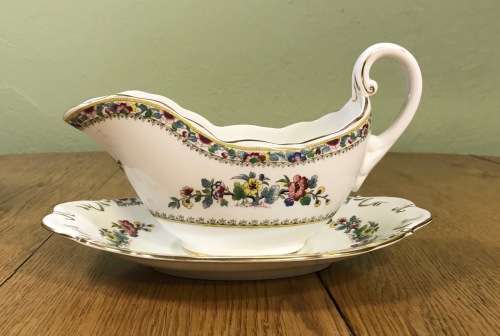 COALPORT MING ROSE DINNER SERVICE 41 piece ENGLAND BONE CHINA FLOWERS BEAUTIFUL FLORAL PATTERN!!!