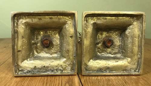 CANDLESTICKS=PAIR of TALL BRASS CORINTHIAN STYLE Candlesticks=STUNNING Pair for any table!!!!=HEAVY!