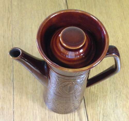 COFFEE SET ELLGREAVE POTTERY SAXONY 16 piece DEMITASSE DUOS COFFEE POT MILK JUG OPEN SUGAR ENGLAND.