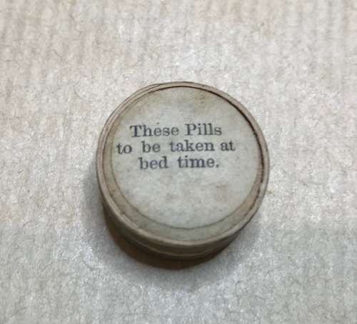 PILL BOXES x 5 MERLE NORMAN SUPER LUBRICATOR SAMPLE TIN VINTAGE CARDBOARD SMALL.