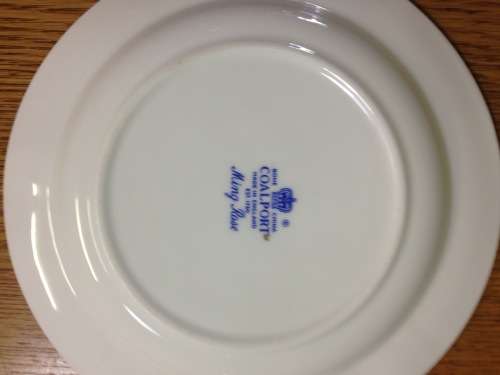 COALPORT MING ROSE ASHTRAY ENGLAND BONE CHINA FLOWERS BEAUTIFUL FLORAL PATTERN CIGARETTE SMOKING.