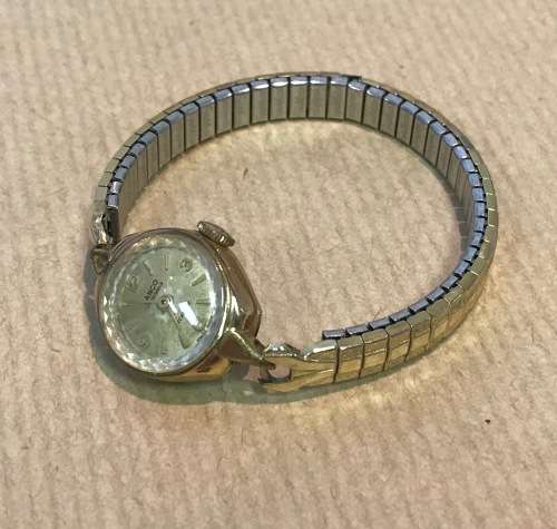 WATCH LANCO LADIES Wristwatch 17 JEWELS SWISS MADE INCABLOC STAINLESS STEEL SPEIDEL EXPANSION STRAP!