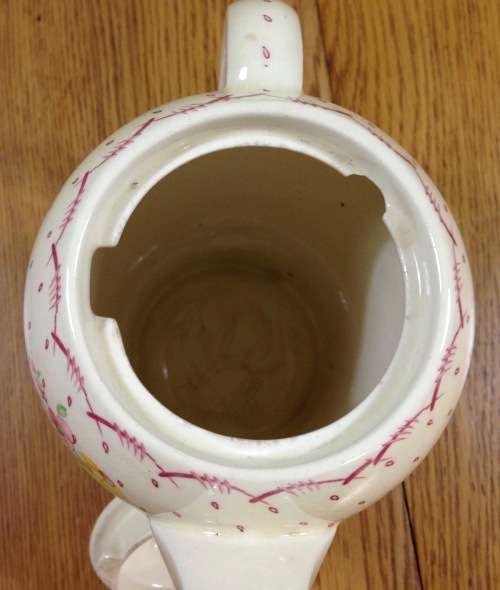 SUSIE COOPER PRODUCTION PRINTEMPS 1293 COFFEE SET CROWN WORKS BURSLEM ENGLAN KESTREL SHAPE POT.