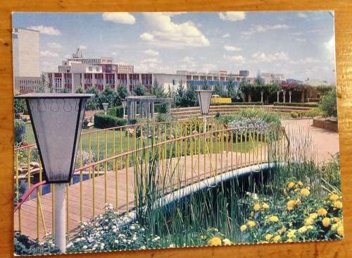 POSTCARD POST CARD SOUTH WEST AFRICA SWA PUBLIS GARDENS WINDHOEK S.A.R. PUBLICITY and TRAVEL DEPT.