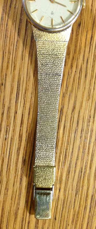 WATCH SEIKO LADIES Wristwatch QUARTZ SGP BACK STAINLESS STEEL 9N1431 1400-0120 JAPAN-C GOLD PLATED?