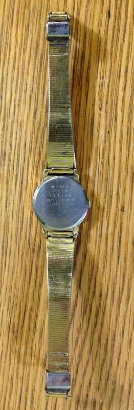 WATCH SEIKO LADIES Wristwatch QUARTZ SGP BACK STAINLESS STEEL 9N1431 1400-0120 JAPAN-C GOLD PLATED?