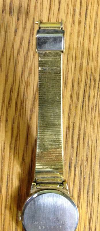 WATCH SEIKO LADIES Wristwatch QUARTZ SGP BACK STAINLESS STEEL 9N1431 1400-0120 JAPAN-C GOLD PLATED?