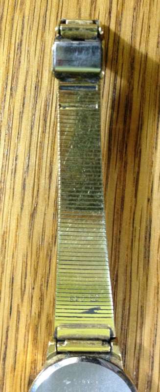 WATCH SEIKO LADIES Wristwatch QUARTZ SGP BACK STAINLESS STEEL 9N1431 1400-0120 JAPAN-C GOLD PLATED?