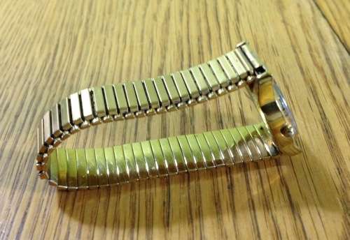 WATCH HALLMARK LADIES Wristwatch ALLOY COLLECTION QUARTZ STAINLESS STEEL GOLD PLATED? JAPAN MOVT.