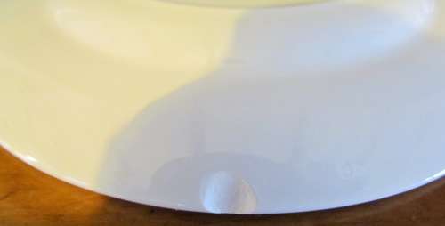 WEDGWOOD of ETRURIA & BARLASTON DINNER SERVICE PINK & WHITE 12 PLACE Setting 36 PIECES.