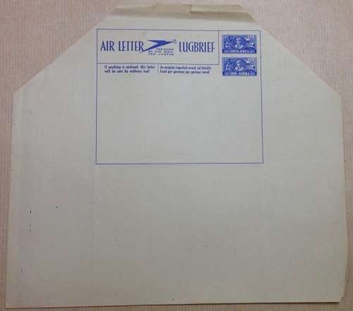 SOUTH AFRICAN AIRLETTERS x 13=AIR LETTER (x 13)=Lugbrief=by Airmail=Aerogram.
