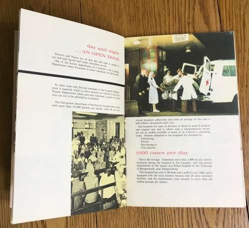 TRANSVAAL and its general activities SERVICE to our fellow-men 1960 BOOKLETS 50 YEARS UNION