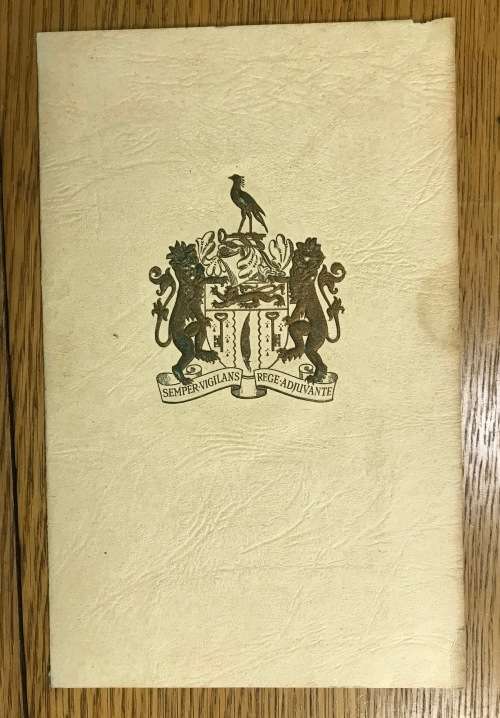 THE CHARTERED INSTITUTE of SECRETARIES 1891-1951 A REVIEW of 60 YEARS 1951 SIGNED by Edward Wilshaw!