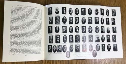THE CHARTERED INSTITUTE of SECRETARIES 1891-1951 A REVIEW of 60 YEARS 1951 SIGNED by Edward Wilshaw!
