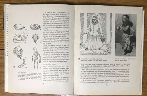 MARIONETTES PUPPETS DONALD SEAGER 1952 THE HOW TO DO IT SERIES No. 43 THE STUDIO PUBLICATIONS 80pgs.