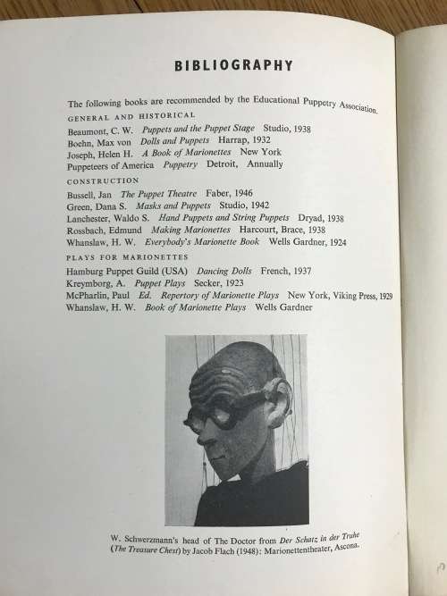 MARIONETTES PUPPETS DONALD SEAGER 1952 THE HOW TO DO IT SERIES No. 43 THE STUDIO PUBLICATIONS 80pgs.