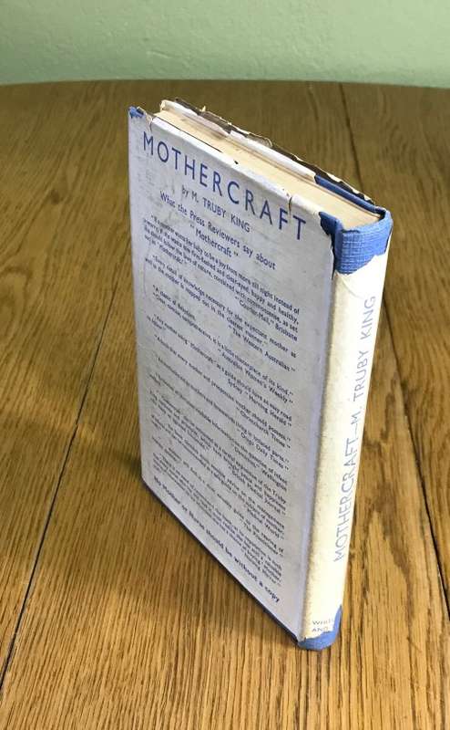MOTHER CRAFT MARY TRUBY KING 1943 17th EDITION Parenting Includes Obstetric Tables!