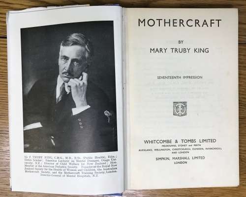 MOTHER CRAFT MARY TRUBY KING 1943 17th EDITION Parenting Includes Obstetric Tables!
