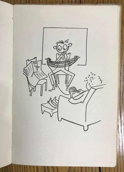 LITTLE STRANGER Paul F. Svenningsen Publisher Putnam and Company London England 1951 Cartoon BABIES!