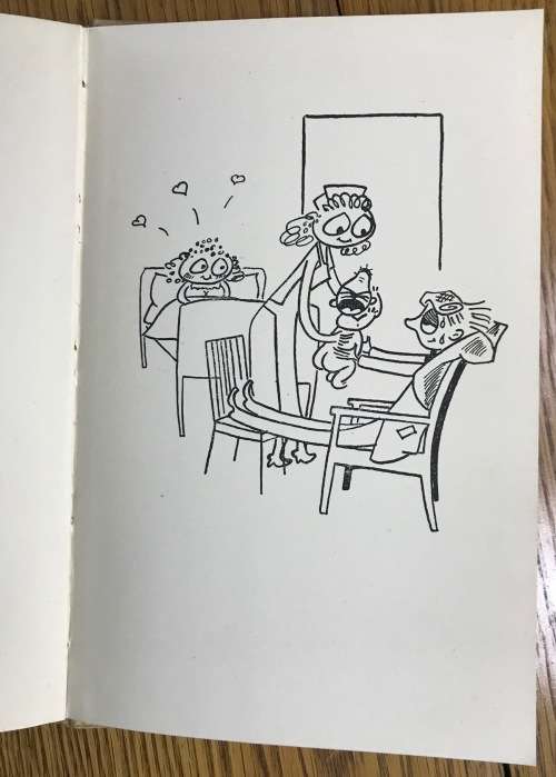 LITTLE STRANGER Paul F. Svenningsen Publisher Putnam and Company London England 1951 Cartoon BABIES!