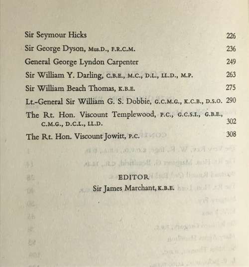 WHAT LIFE HAS TAUGHT ME by 25 DISTINGUISHED MEN and WOMEN GILBERT MURRAY ODHAMS PRESS 1948.
