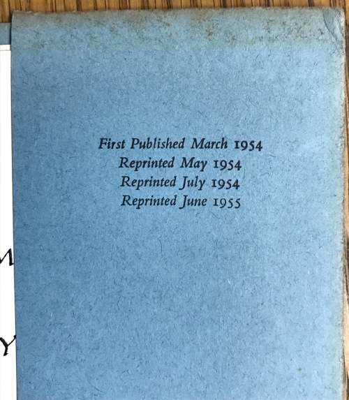 HANDWRITING SHEETS wraps x 2=PATRICK BARRY=O.S.B.=1954 + 1955=CALLIGRAPHY.