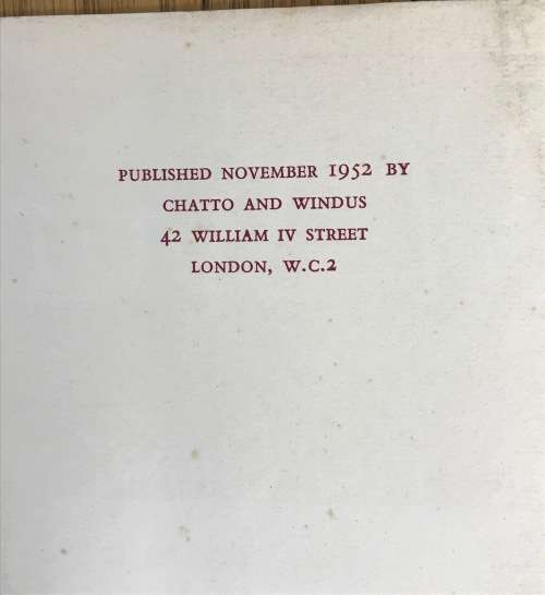 GOOD WRITING ITALIC STYLE WRITING W. WORTHY CHATTO and WINDUS 1953 SOFTCOVER.