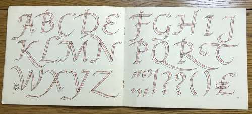 BETTER HANDWRITING GEORGE L. THOMSON PUFFIN PICTURE BOOK 96 1954.
