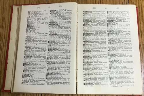 Zakwoordenboek der Nederlandsche Taal M.J. KEONEN 5th EDITION 1894?
