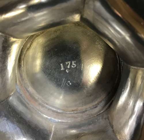 STERLING SILVER HALLMARKED CLARET JUG WINE EWER 1874 BARNARD and SONS LONDON ENGLAND 146 YEARS OLD!!