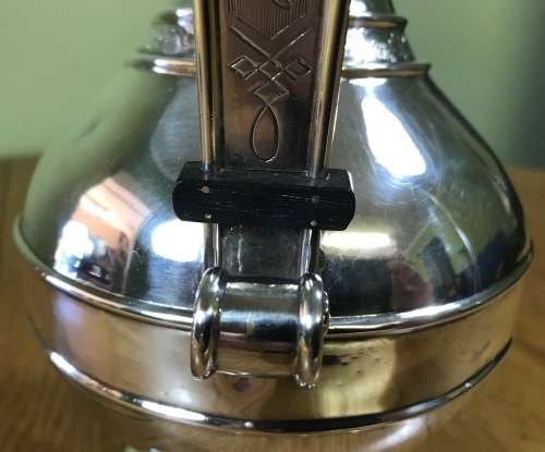 STERLING SILVER HALLMARKED CLARET JUG WINE EWER 1874 BARNARD and SONS LONDON ENGLAND 146 YEARS OLD!!