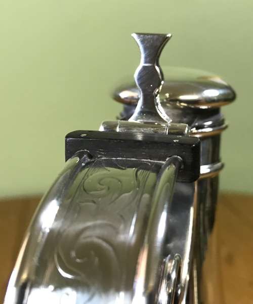 STERLING SILVER HALLMARKED CLARET JUG WINE EWER 1874 BARNARD and SONS LONDON ENGLAND 146 YEARS OLD!!