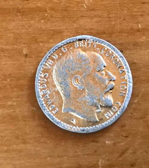 EDWARD VII CORONATION COIN 1911 REPLICA? GREAT BRITAIN ENGLAND.