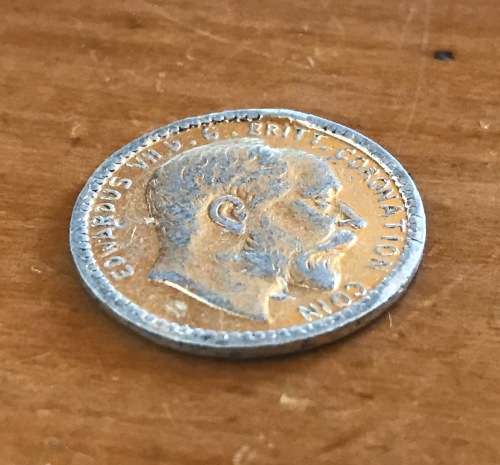 EDWARD VII CORONATION COIN 1911 REPLICA? GREAT BRITAIN ENGLAND.