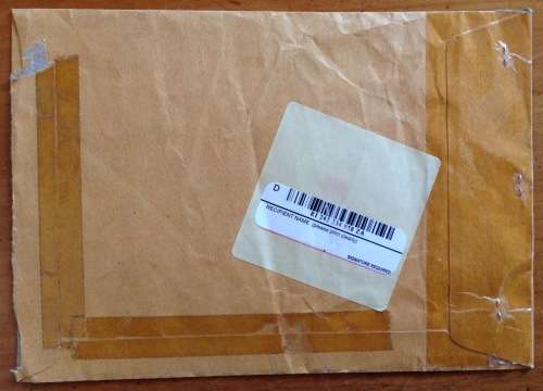 THAILAND LETTER to JOHANNESBURG INTERNATIONAL REGISTERED MAIL ELEPHANTS AIRMAIL 2009 UNUSUAL!!