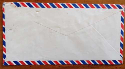 ZIMBABWE AIRMAIL LETTER BULAWAYO to CAPE TOWN 2008 MINING GOLD SMELTING CECIL HOUSE TREES.