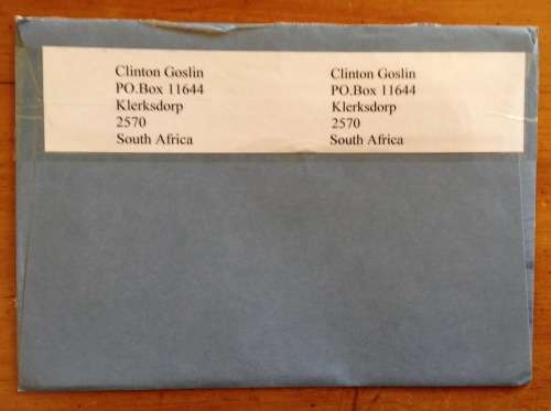 SOUTH AFRICA UNSERVICED COVER USED 100 YEARS of FLIGHT 7.65 2016 FIFA UMHLANGA ROCKS LIGHTHOUSE RSA.