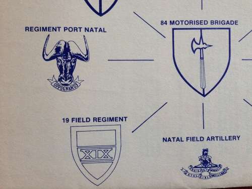 MILITARY=84 MOTORISED BRIGADE=1990=SOUTH AFRICA=COMMEMORATIVE COVER=DURBAN=UMVOTI=NMR=NFA=SIGNALS.