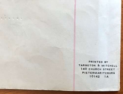 1971 DEED of TRANSFER PIETERMARITZBURG UMVOTI FARMS NATAL REGISTRAR SEALS RIBBON REVENUE STAMPS R77.