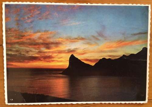 POSTCARD=POST CARD=HOUT BAY=CAPE TOWN=WESTERN CAPE=SOUTH AFRICA=SENTINEL (BRANDWAG)=HARBOUR=FISHING.