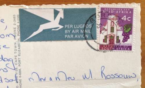 POSTCARD=POST CARD=HOUT BAY=CAPE TOWN=WESTERN CAPE=SOUTH AFRICA=SENTINEL (BRANDWAG)=HARBOUR=FISHING.